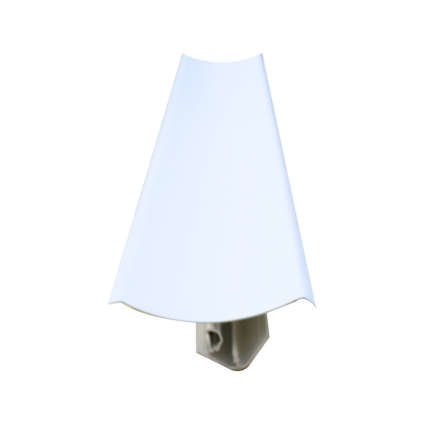 Perfil Sanitario PVC con Soporte Aluminio